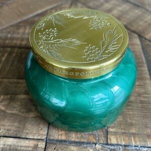 Capri Blue Fir & Firewood Glass Jar Candle